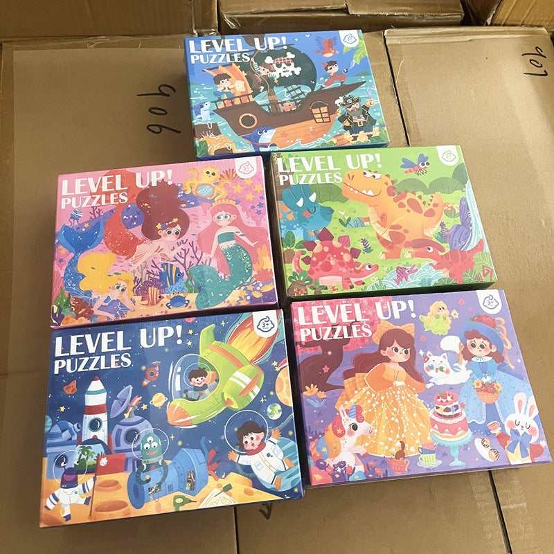 Toddler Cpc Toddler Child Puzzle Ce Puzzle Girl Boy Advanced Animal Pingtu Early Education Baby Toy - Image 3